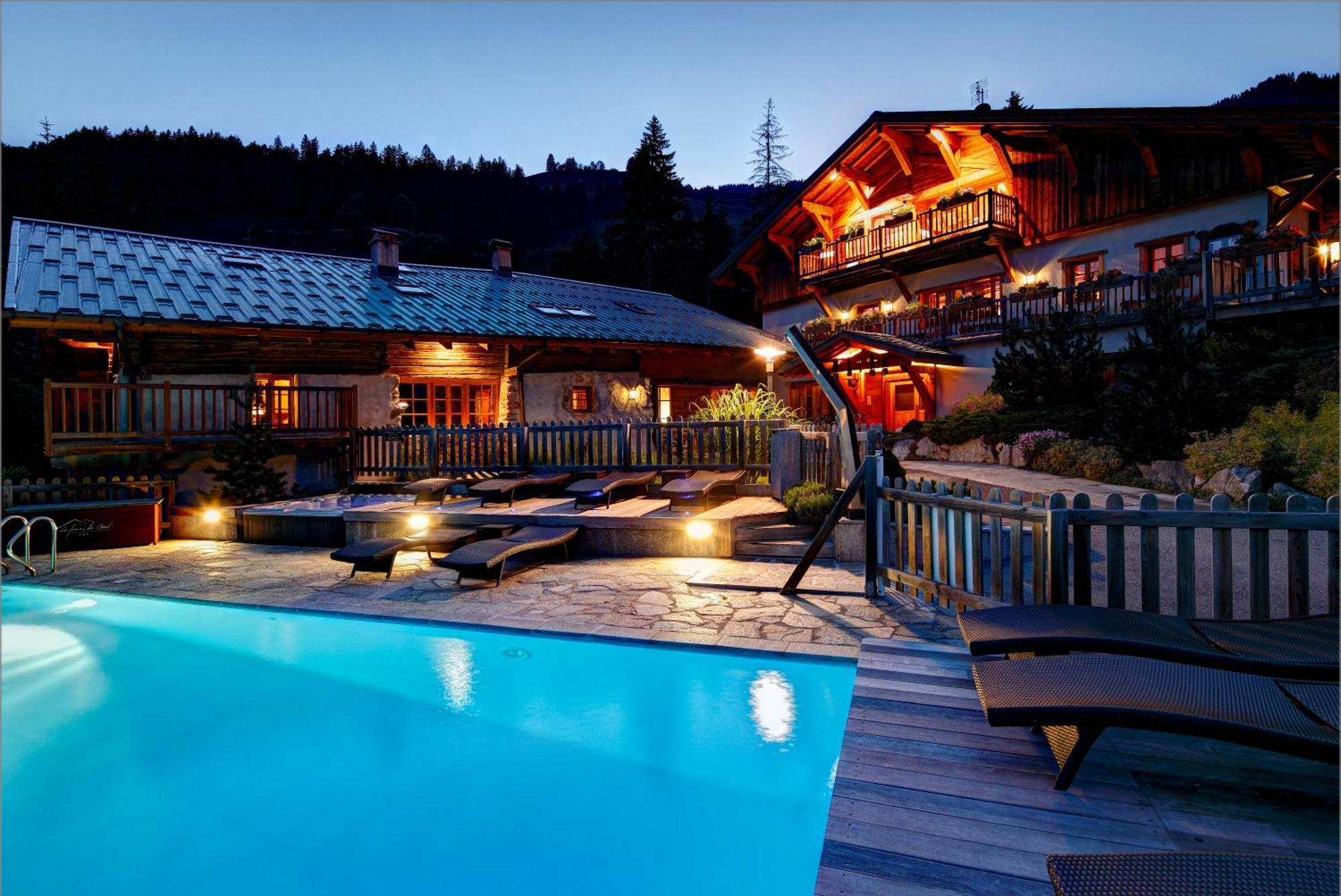 Hotel La Ferme Du Chozal, Chalet De Tradition 欧特吕斯 外观 照片
